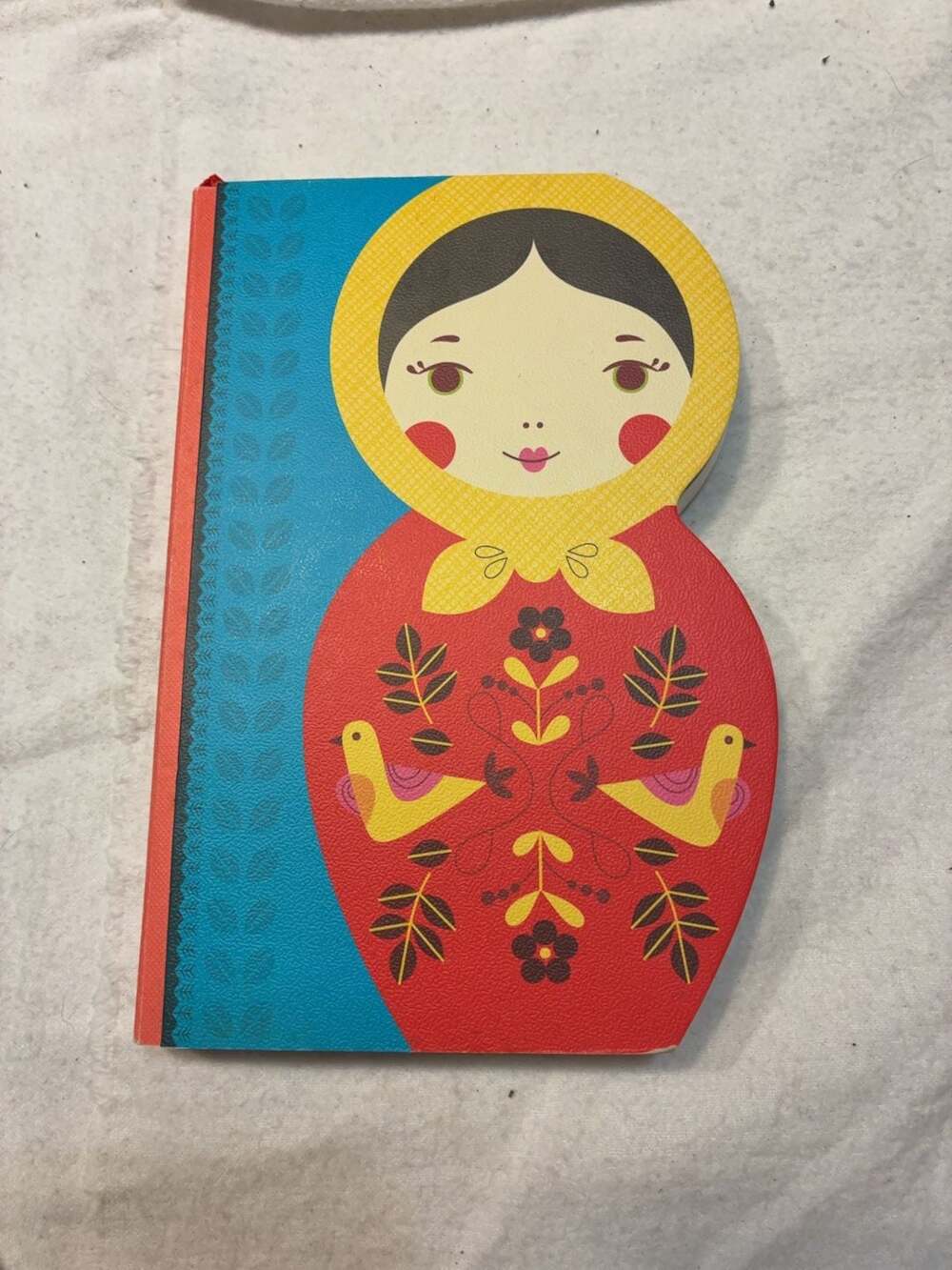 Chronicle Books Masha and Friends Matryoshka Doll Shaped Journal